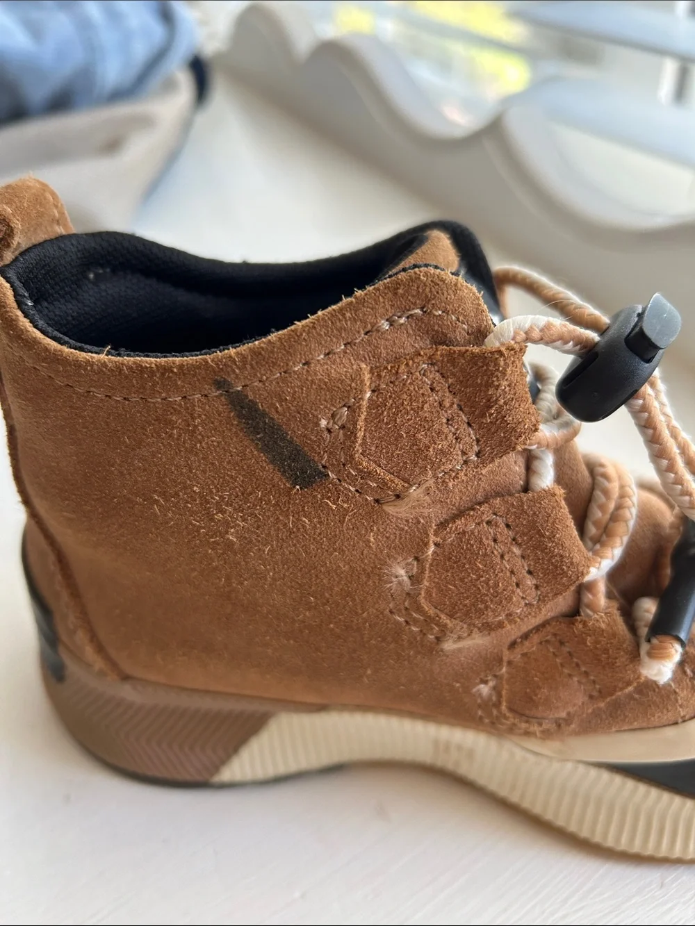 Sorel Kids Brown and Black Waterproof Duck Boots